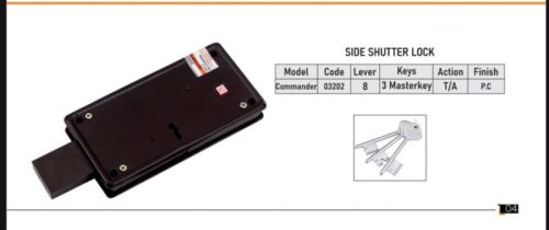 DOOR 7 Iron Side Shutter Lock