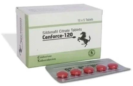 120mg Sildenafil Citrate Tablets, Packaging Type : Paper Box