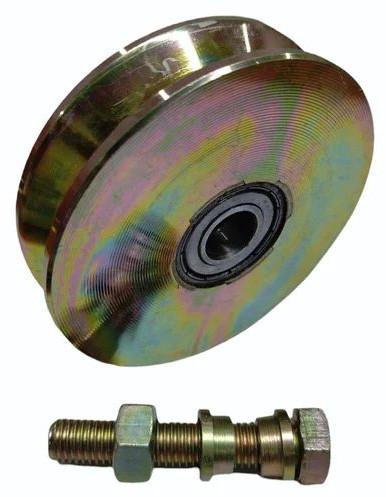 Double Bearing Nut Bolt Track Wheel For Door Fitting