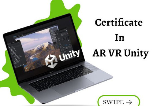 Certificate In AR VR Unity