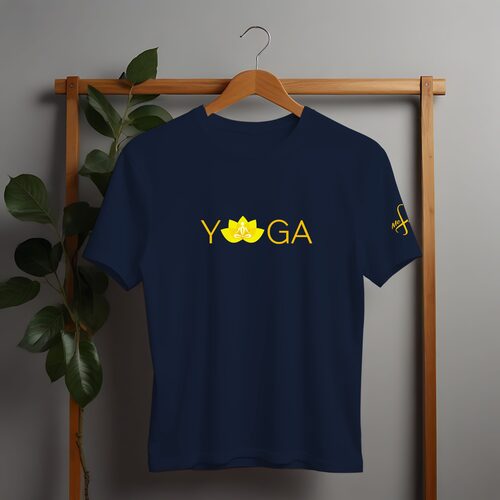 Printed Cotton Yoga Tshirts, Gender : Female, Male