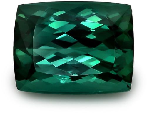 Polished Green Tourmaline Gemstone For Jewellery