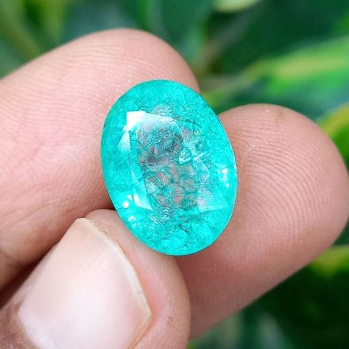 Polished Paraiba Tourmaline Gemstone For Jewellery