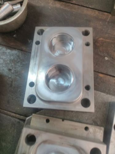 Steel 100ml 2 Cavity Mould, Color : White