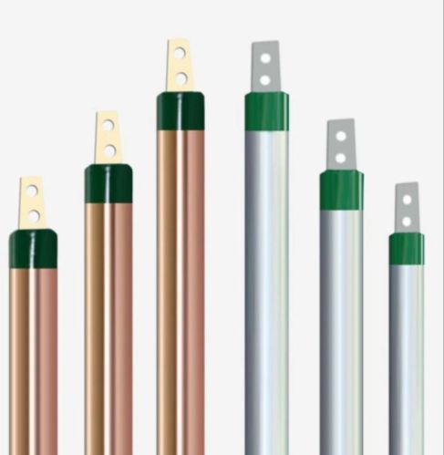 Aluminium Polished Chemical Earthing Electrode