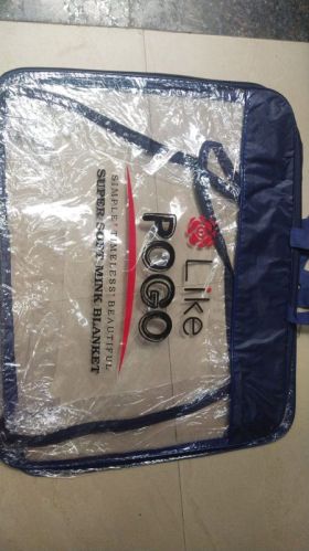 PVC Blanket Bag, Closure Type : Zipper