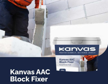  KANVAS PASTE AAC Block Adhesive, Color : Grey