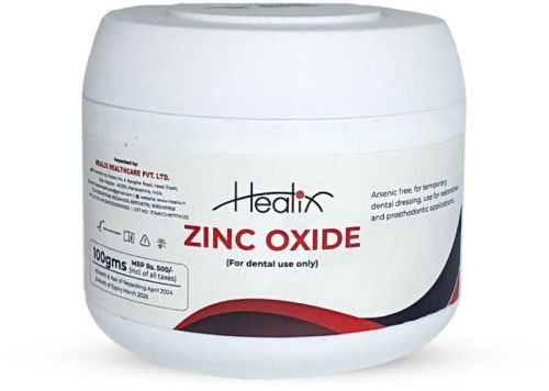 Organic Healix Zinc Oxide Powder, Color : White