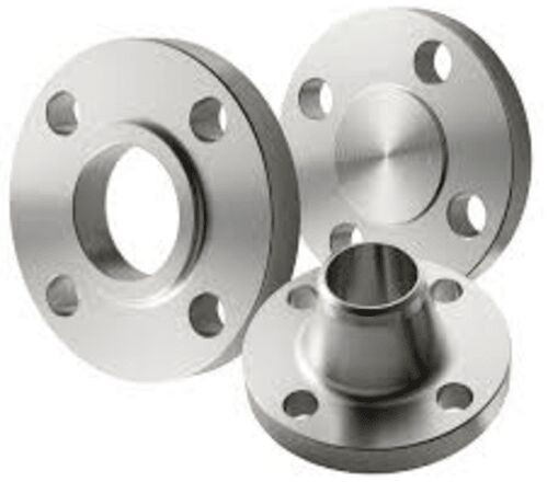 Plain Stainless Steel Flanges, Shape : Round