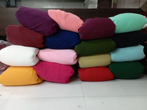 Vvf Plain Georgette Fox Fabric For Dress, Garments