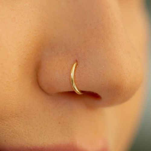 Gold Nose Ring, Gender : Female