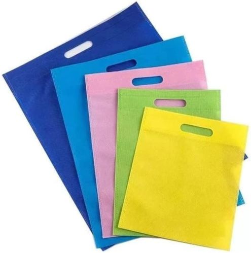 Plain Plastic D Cut Bag For Packaging, Shopping