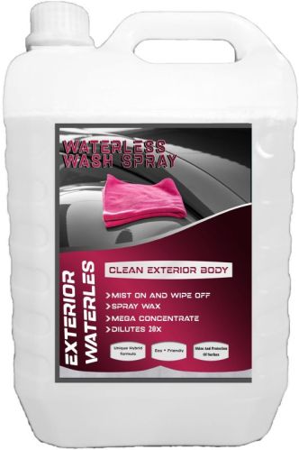 Waterless Car Wash Liquid, Color : Pink