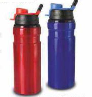 Flip Top Metal Water Bottle For Drinking Purpose