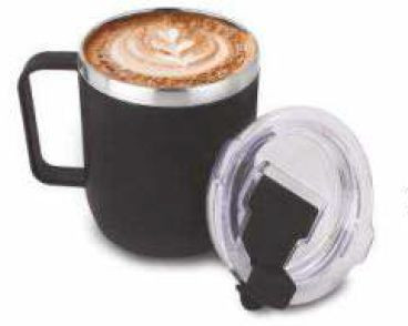 Plain Polished Stainless Steel Coffee Mug