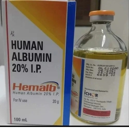 Hemalb Infusion Albumin For Medical Use