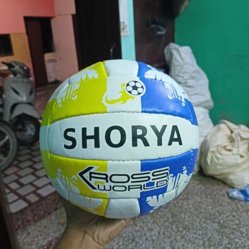 Shorya Printed Kross World PVC Volleybal For Sports Playing