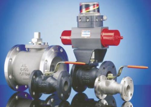 Wcb Flanged End Carbon Steeel Ball Valve, Port Size : 40mm