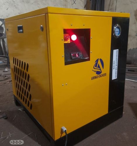 50-60Hz Polished 150 CFM Refrigerator Air Dryer, Color : Yellow