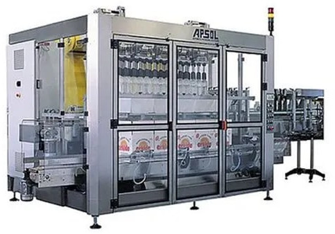 Polished Stainless Steel Automatic Cartoning System, Shape : Rectangular