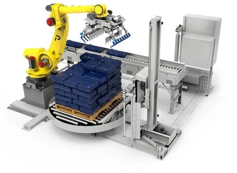 Automatic Robotic Palletizer Machine, Voltage : 400 V