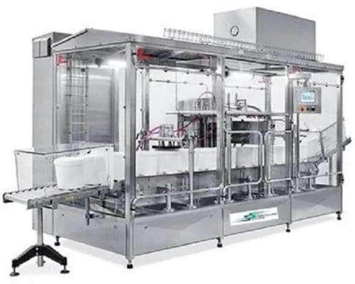 Hydraulic Stainless Steel 50 Hz Pail Filling Machine, Phase : Three Phase