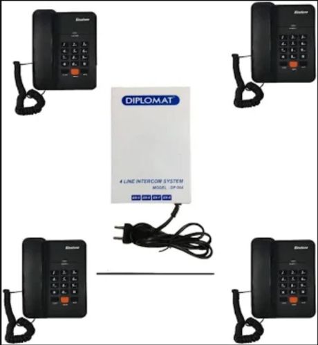 BOSCH Plastic Intercom System For Home Security, Mall Security, Office Security, Shop Security