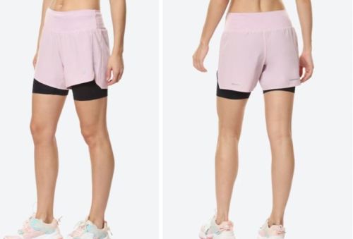 Polyester Ladies Sport Shorts, Design : Plain