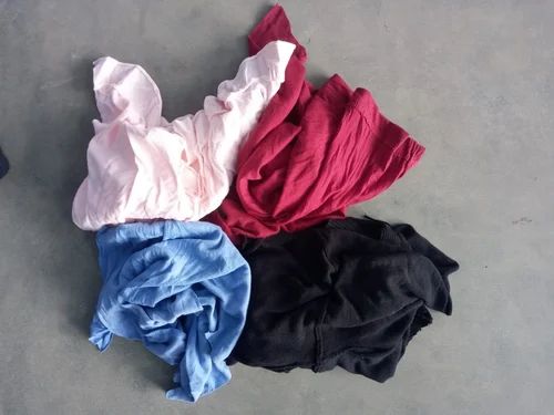 Plain Hosiery Cutting Waste Cloth For Cleaning Purpose