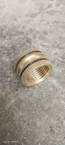 Polished Brass Inserts For Moulding CPVC / UPVC