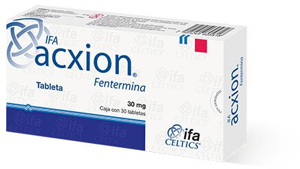 Acxion Fentermina 30 Mg Tablets, Packaging Size : 30x10 Pack
