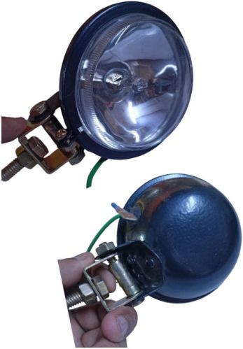 Polished Metal Fog Lamp Hunter 85mm For Automobile, Commercial