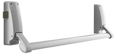 Stainless Steel Single Door Panic Bar, Color : White