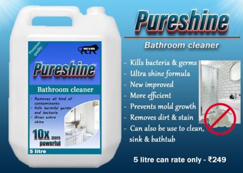 Pureshine Bathroom Cleaner, Packaging Size : 5ltr