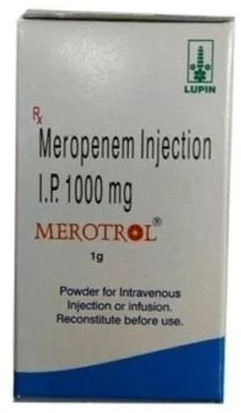 Merotrol Meropenem Injection For Treat Bacterial Infection