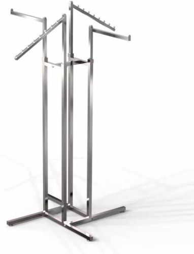 Emirati Group Plain Heavy Material 4 Way Stand For Garment Showroom