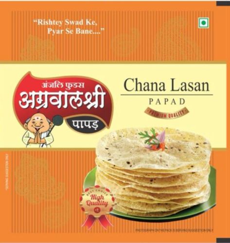 Chana Lasan Papad, Taste : Garlic