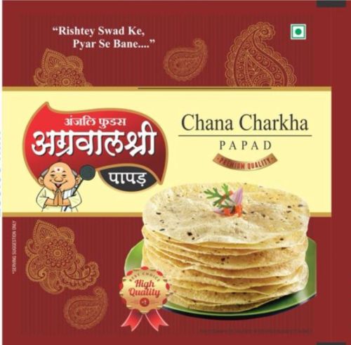 Chana Masala Papad for Human Consumption