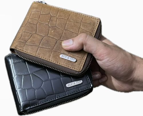 Plain Leather Wallet For Keeping, ID Proof, Gifting, Credit Card, Cash, Personal Use