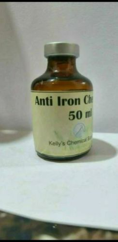 Anti Iron Chemical, Packaging Type : Glass Bottle