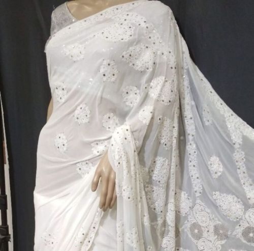 Chikankari Saree, Gender : Female