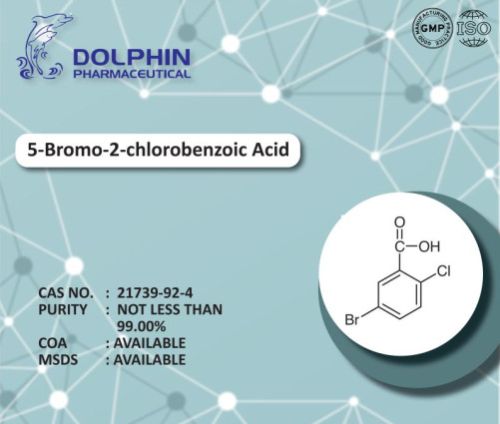 5-Bromo-2-Chlorobenzoic Acid, CAS No. : 21739-92-4