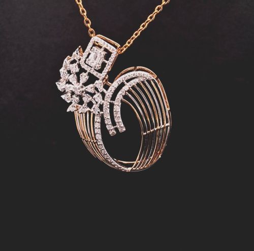 Polished Gold Diamond Jewelry, Gender : Female