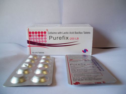 Cefixime Lactic Acid Bacillus Tablets For Clinical