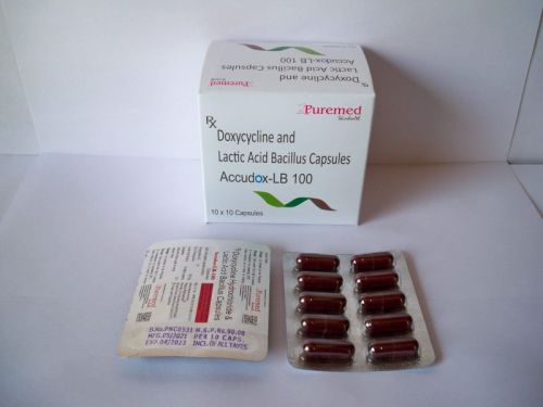 Doxycycline and Lactic Acid Bacilus Capsule