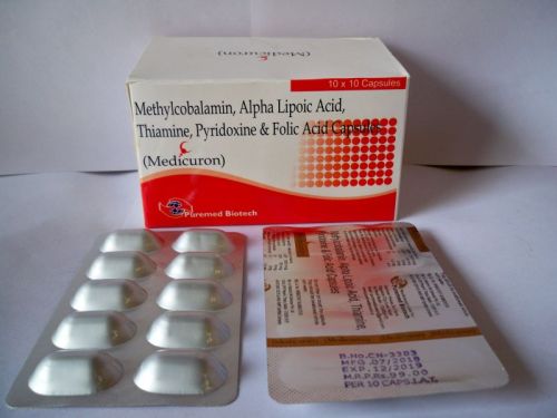 Methylcobalamin Alpha LipoicAcid Thiamine Pyridoxine Capsule