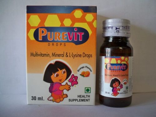 Multivitamins Drops, Packaging Type : Plastic Bottles