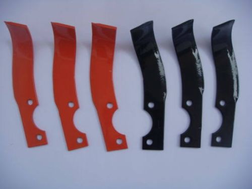 Coated Mild Steel Multicolor Power Tiller Blade for Agriculture Use