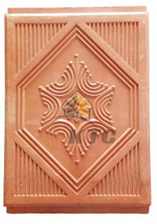 KTC Ceiling Clay Tiles, Color : Brown