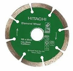 Paint Coating Hitachi Marble Cutting Wheel, Color : Green